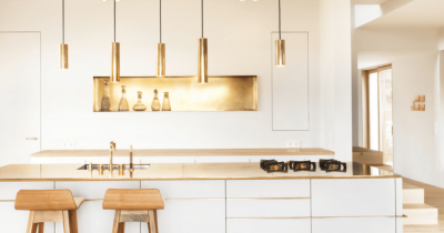 15 chic white and gold kitchen ideas to refresh your space