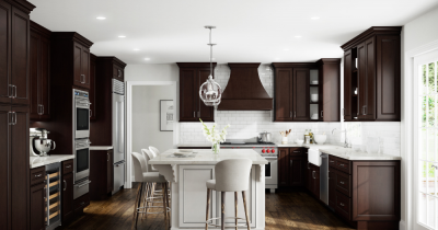 14 Amazing Color Schemes for Kitchens with Dark Cabinets
