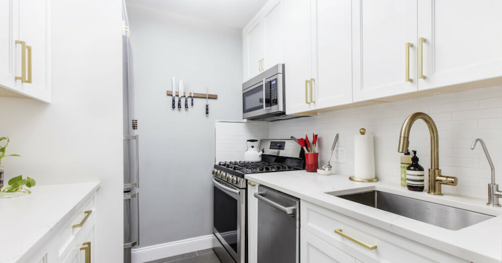 Galley Kitchen Remodel Organization Reveal - Organized-ish