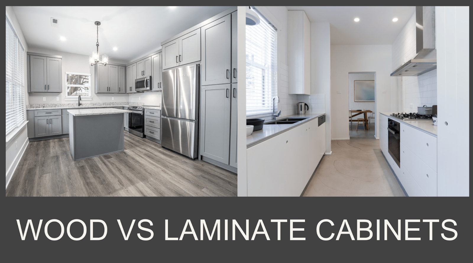 Laminate vs. Wood Cabinets: Choosing the Best Material for Your Needs