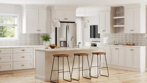 White Cabinets