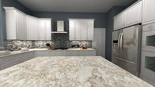 RTA Key Largo White Kitchen Cabinets