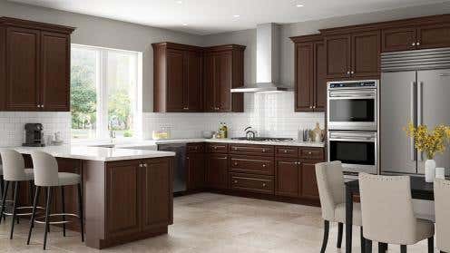 RTA Madison Chocolate Kitchen Cabinets