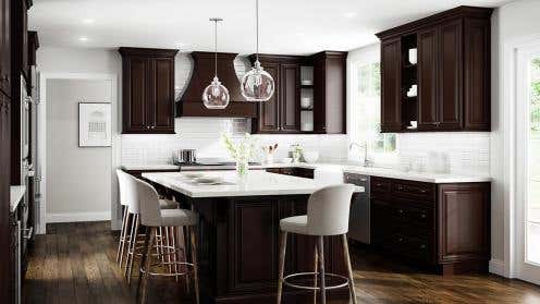 Bristol Chocolate Kitchen Cabinets