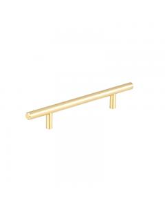 Satin Brass Contemporary Steel Pull 8-3/16 in