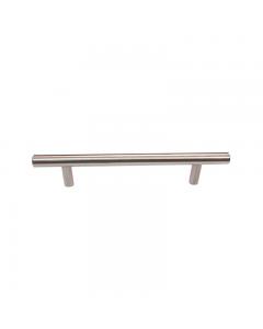 Brushed Nickle Contemporary Steel Pull 8-3/16 in