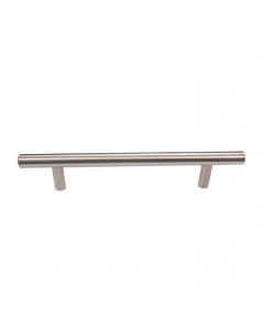 Brushed Nickle Contemporary Steel Pull 6-15/16 in