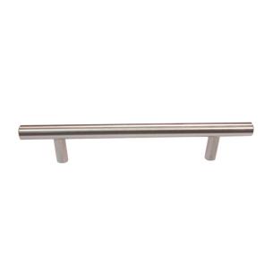 Brushed Nickle Contemporary Steel Pull 6-15/16 in