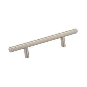 Brushed Nickle Contemporary Steel Pull 6-15/16 in