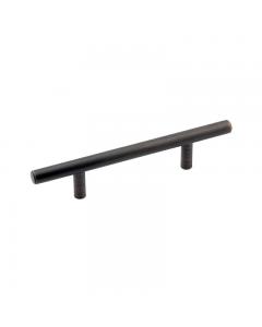 Brushed Oil-Rubbed Bronze Contemporary Steel Pull 6-15/16 in