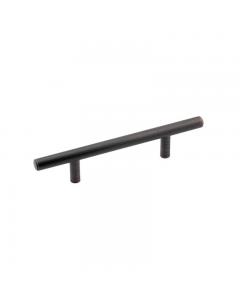 Brushed Oil-Rubbed Bronze Contemporary Steel Pull 6-15/16 in