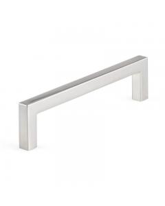 Brushed Nickel Contemporary Metal Pull 5-7/16 in