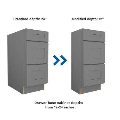 Reduce Base Cabinet with 2 or more Drawers & Lazy Susan