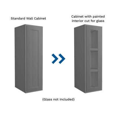 Cut for Glass (Painted Cabinets)