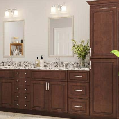 Charleston Saddle Bath Vanities