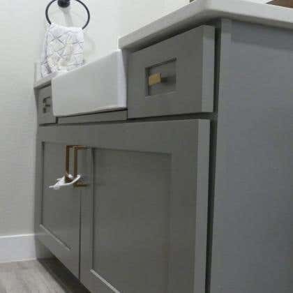 Grey Shaker Elite Bath Vanities
