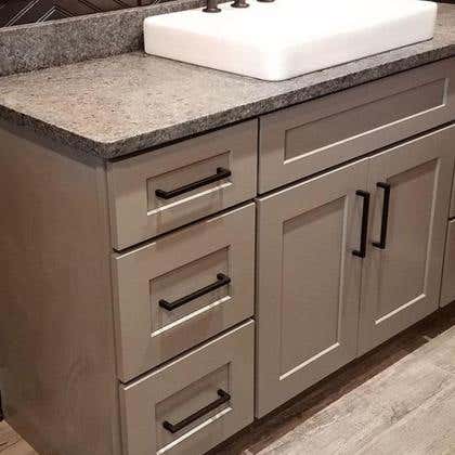 Grey Shaker Elite Bath Vanities