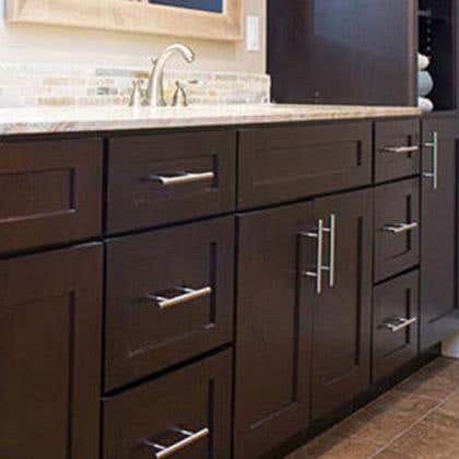 Shaker Espresso Bath Vanities