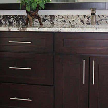 Shaker Espresso Bath Vanities