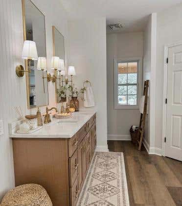 Craftsman Natural Shaker Bath Vanities