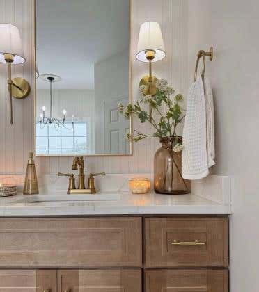 Craftsman Natural Shaker Bath Vanities