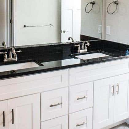 White Shaker Elite Bath Vanities