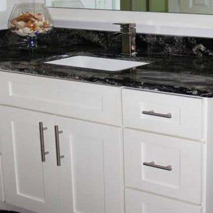 White Shaker Elite Bath Vanities