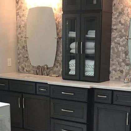 York Driftwood Grey Bath Vanities
