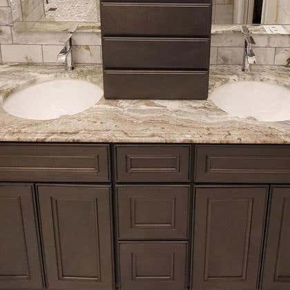 York Driftwood Grey Bath Vanities