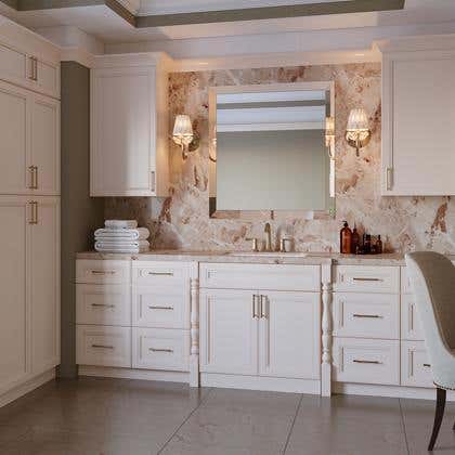 York Linen Bathroom Vanities