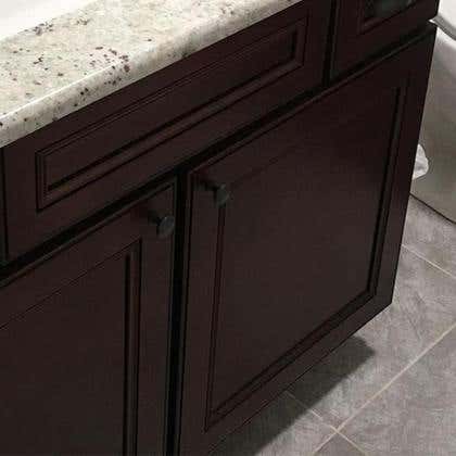 York Saddle Bath Vanities