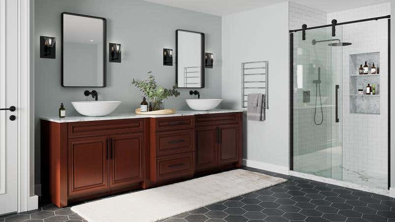 Charleston Cherry Bath Vanities
