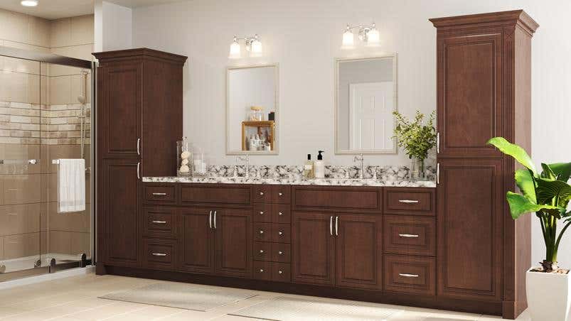 Charleston Saddle Bath Vanities