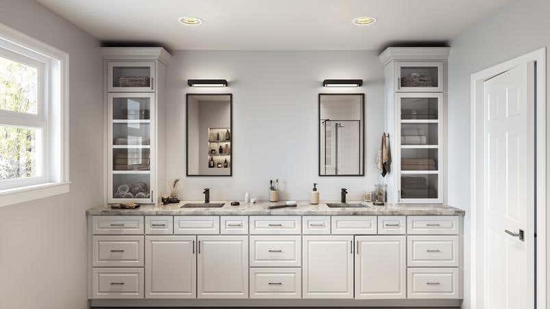 Key Largo White Bath Vanities