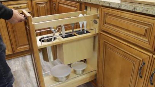 Utensil Bin Base Cabinet Organizer