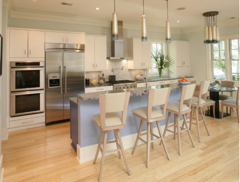 bamboo flooring kitchen