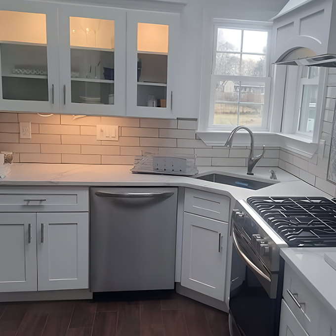 White Shaker Elite Kitchen Cabinets