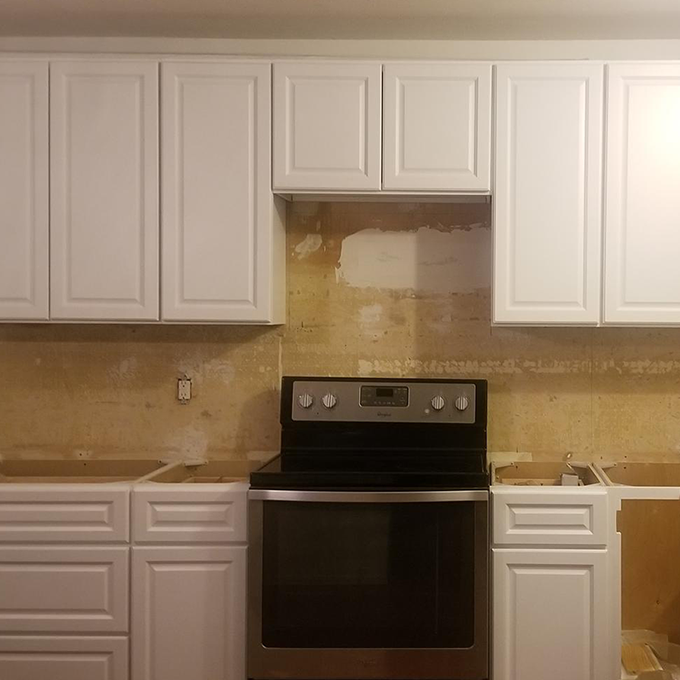 Key Largo White Cabinets