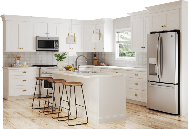 White Cabinets