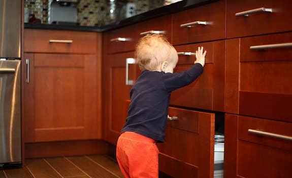 How to Babyproof Your Cabinets and Drawers