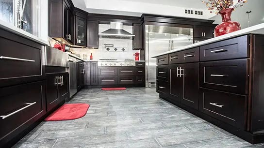 Dark Kitchen Cabinets