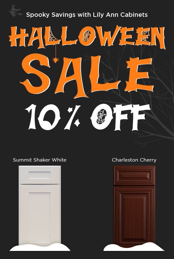 Spooky Savings with Lilyann Cabinets Halloween Sale