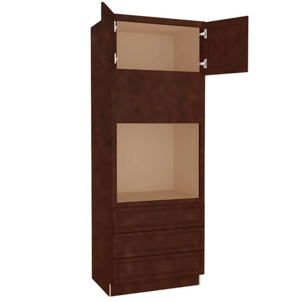 Brown Oven Cabinets