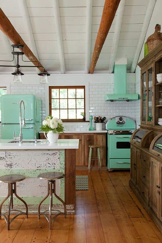 retro kitchen design