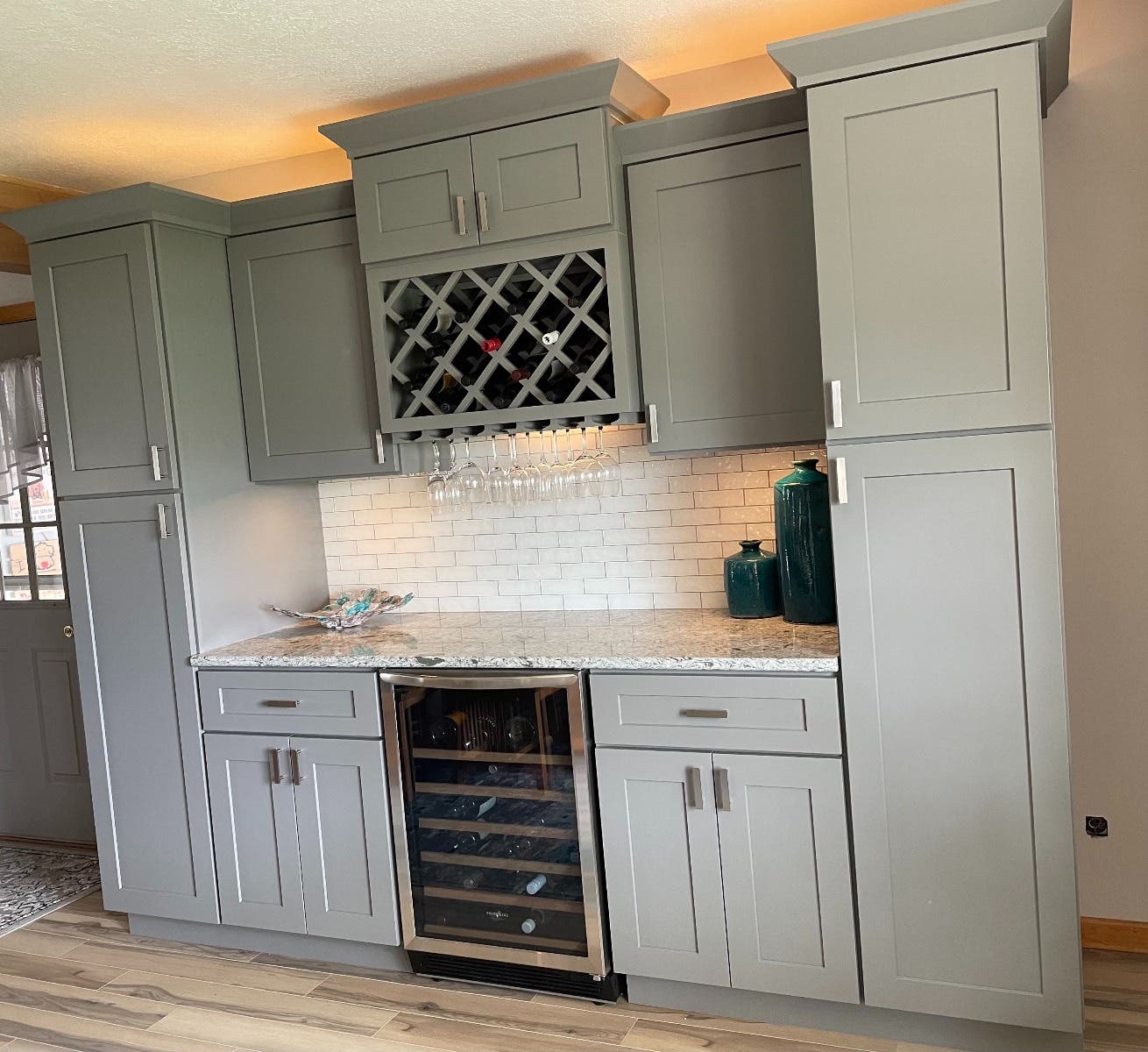 Grey shaker elite cabinets