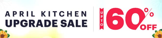 Kitchen Renovation Sale- Up to 60% off this April!