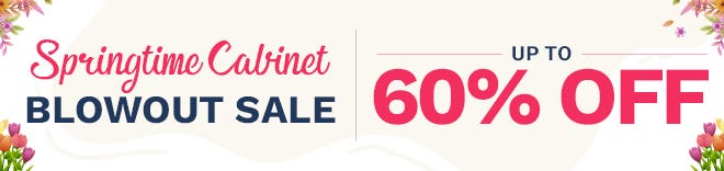 Spring Blowout Sale 2023 - Get Huge Discounts on Kitchen Cabinets