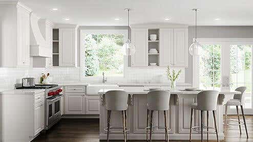 Bristol Linen Kitchen Cabinets