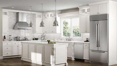 Madison Linen Kitchen Cabinets