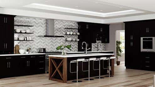 Shaker Espresso Kitchen Cabinets